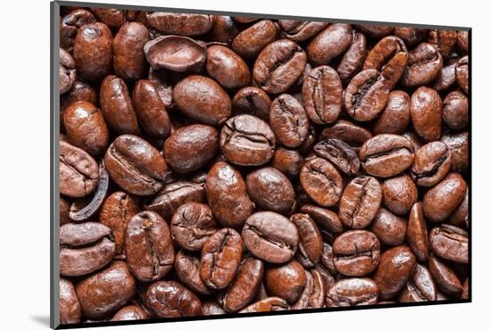 Whole Roasted Coffee Beans-Steve Gadomski-Mounted Photographic Print