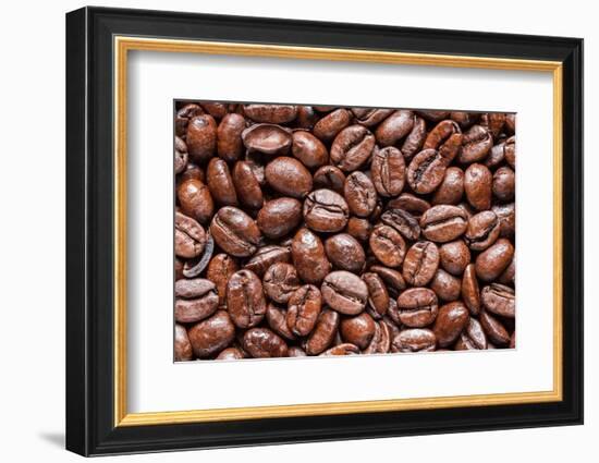 Whole Roasted Coffee Beans-Steve Gadomski-Framed Photographic Print