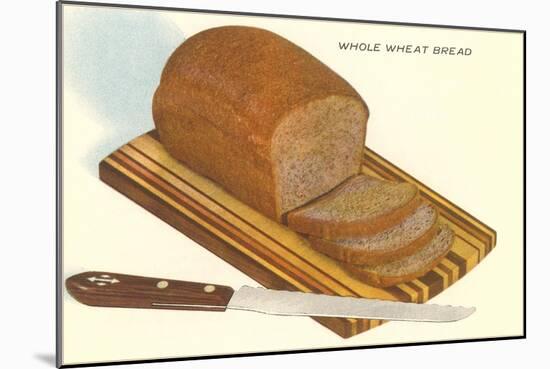 Whole Wheat Bread-null-Mounted Art Print