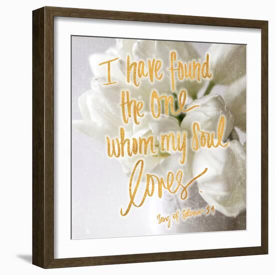 Whom my Soul Loves-Sarah Gardner-Framed Photo