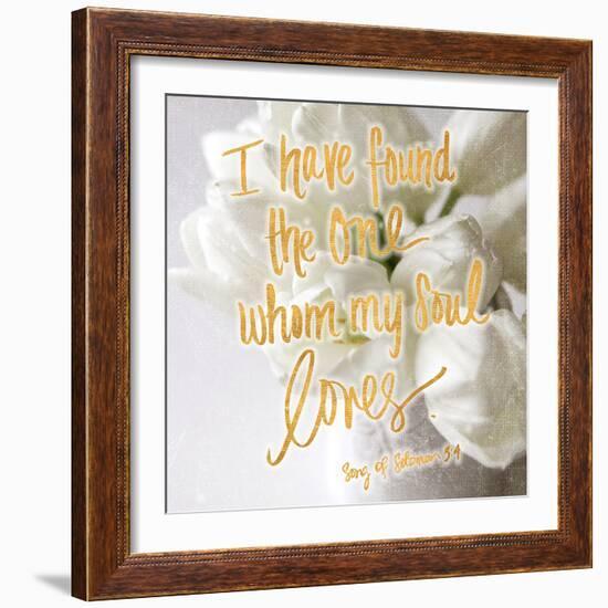 Whom my Soul Loves-Sarah Gardner-Framed Photo