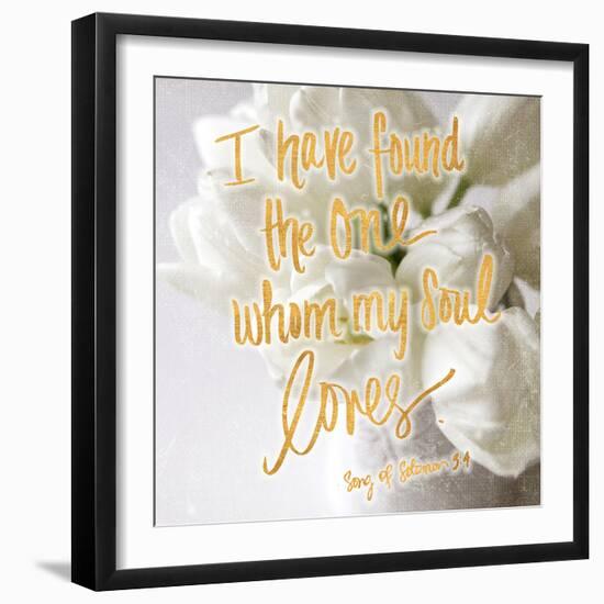 Whom my Soul Loves-Sarah Gardner-Framed Photo