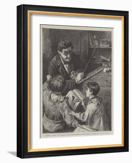 Whom to Punish?-John Morgan-Framed Giclee Print