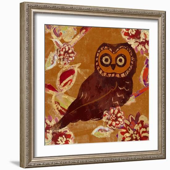 Whoo's That Owl 2-Bella Dos Santos-Framed Art Print