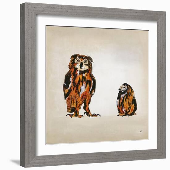 Whooo Me-Brent Abe-Framed Giclee Print