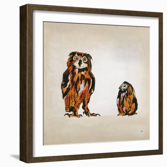 Whooo Me-Brent Abe-Framed Giclee Print