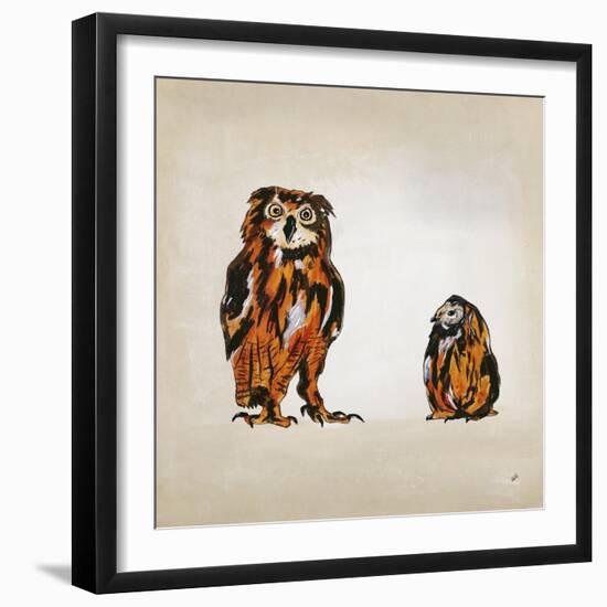 Whooo Me-Brent Abe-Framed Giclee Print