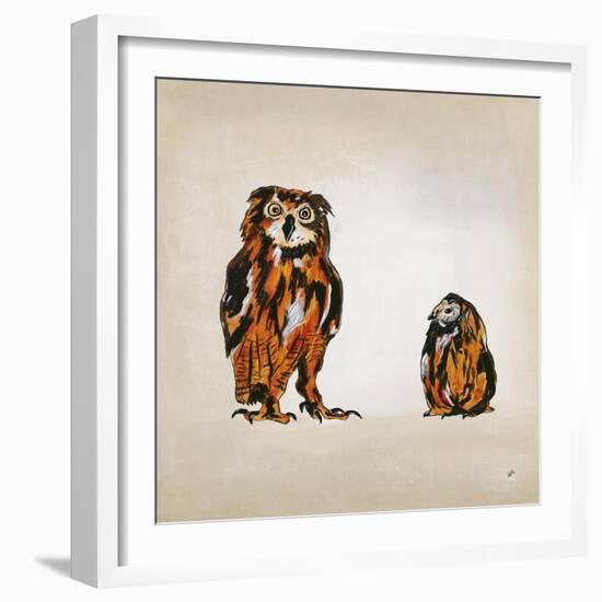 Whooo Me-Brent Abe-Framed Giclee Print