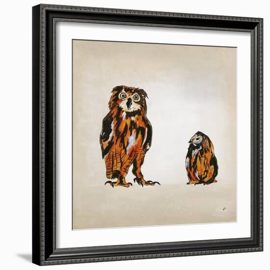 Whooo Me-Brent Abe-Framed Giclee Print