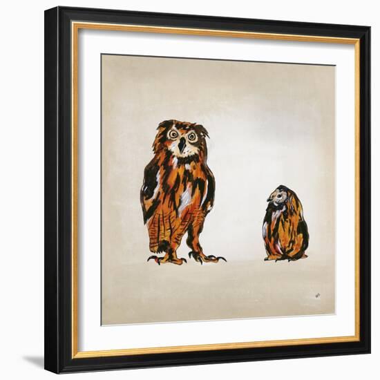 Whooo Me-Brent Abe-Framed Giclee Print