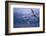 Whooper Swans Flying over Water-DLILLC-Framed Photographic Print