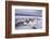 Whooper Swans on Frozen Lake-DLILLC-Framed Photographic Print