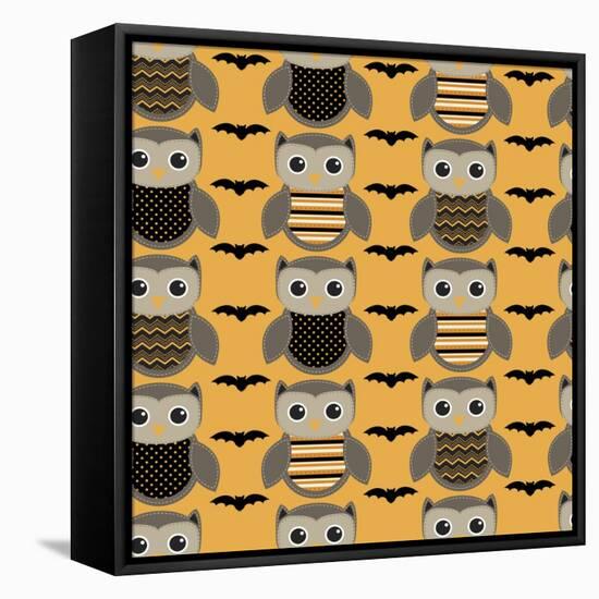 Whoos Batty-Joanne Paynter Design-Framed Premier Image Canvas