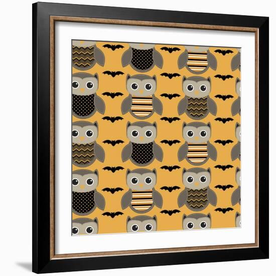 Whoos Batty-Joanne Paynter Design-Framed Giclee Print