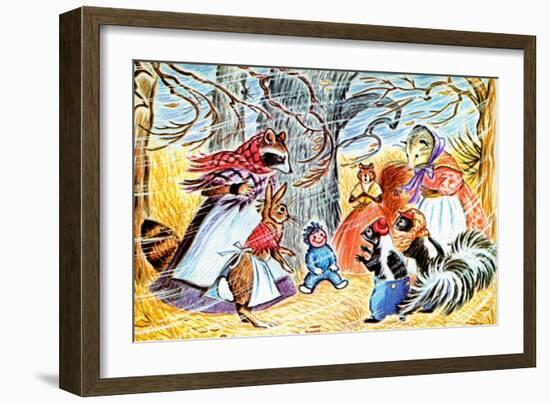 Whose Baby are You? - Jack & Jill-Patricia Lynn-Framed Giclee Print