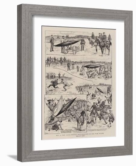 Why a New Land Torpedo Was Rejected by the War Office-William Ralston-Framed Giclee Print