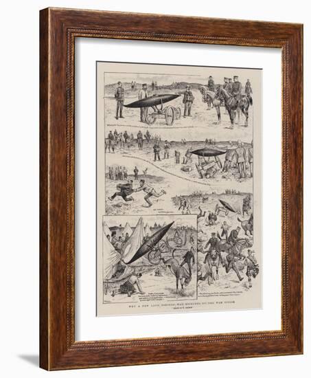 Why a New Land Torpedo Was Rejected by the War Office-William Ralston-Framed Giclee Print