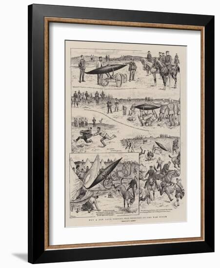 Why a New Land Torpedo Was Rejected by the War Office-William Ralston-Framed Giclee Print