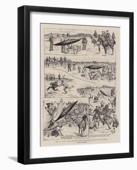 Why a New Land Torpedo Was Rejected by the War Office-William Ralston-Framed Giclee Print