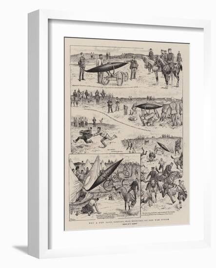 Why a New Land Torpedo Was Rejected by the War Office-William Ralston-Framed Giclee Print