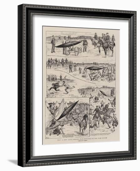 Why a New Land Torpedo Was Rejected by the War Office-William Ralston-Framed Giclee Print