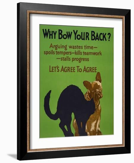 Why Bow Your Back?-null-Framed Giclee Print