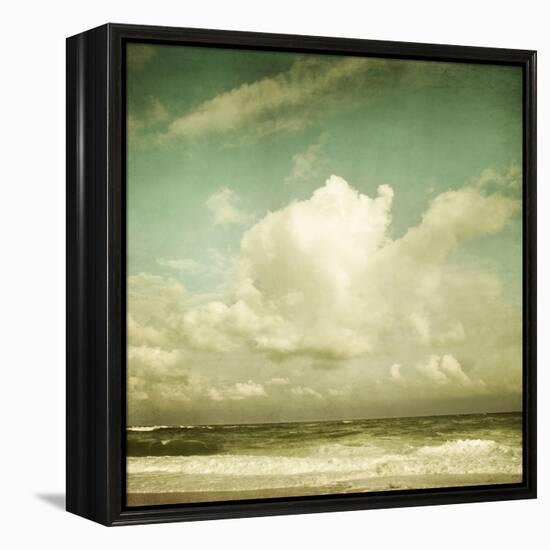 Why Don’t Clouds Fall from the Sky?-Irene Suchocki-Framed Stretched Canvas