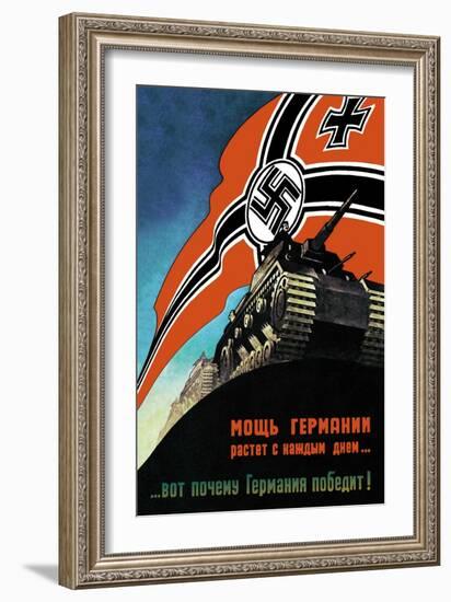 Why Germany Will Win-null-Framed Art Print