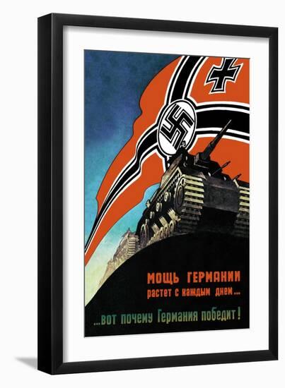 Why Germany Will Win-null-Framed Art Print