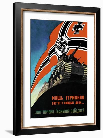 Why Germany Will Win-null-Framed Art Print