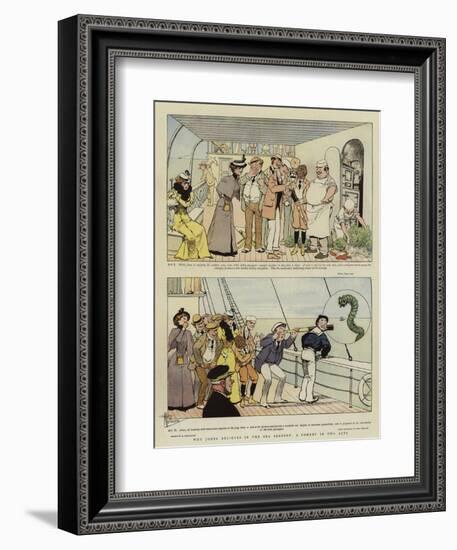 Why Jones Believes in the Sea Serpent, a Comedy in Two Acts-Albert Guillaume-Framed Giclee Print