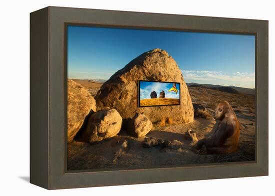 Why Media Works-Ron Jones-Framed Premier Image Canvas