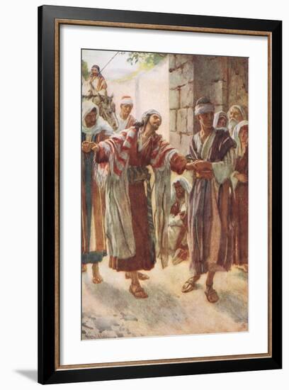 Why Persecutest Me-Harold Copping-Framed Giclee Print