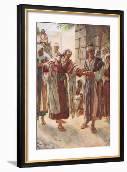 Why Persecutest Me-Harold Copping-Framed Giclee Print