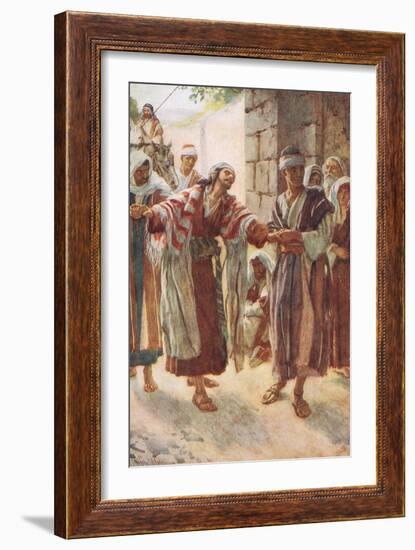 Why Persecutest Me-Harold Copping-Framed Giclee Print