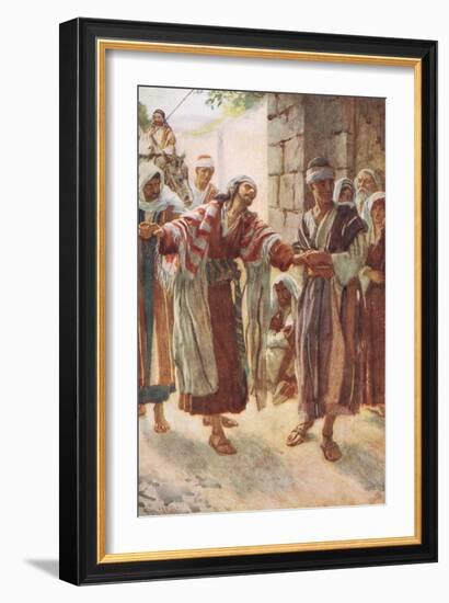 Why Persecutest Me-Harold Copping-Framed Giclee Print