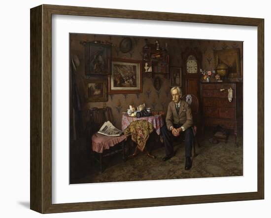 Why War? 1938-Charles Spencelayh-Framed Giclee Print