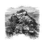 The Castle of Lourdes, France, 19th Century-Whymper-Giclee Print