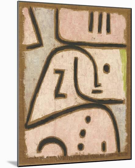 Wi (In Memoriam)-Paul Klee-Mounted Giclee Print