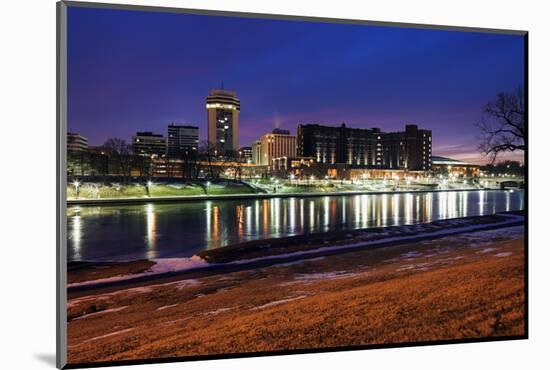 Wichita, Kansas - Downtown-benkrut-Mounted Photographic Print