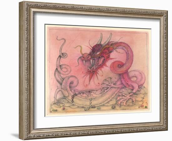 Wicked Dragon-Wayne Anderson-Framed Giclee Print