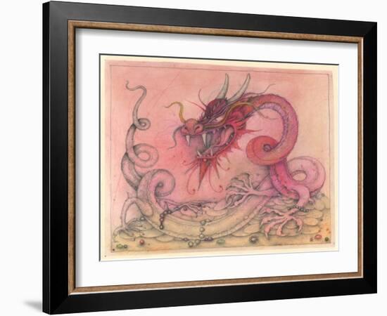 Wicked Dragon-Wayne Anderson-Framed Giclee Print