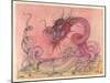 Wicked Dragon-Wayne Anderson-Mounted Giclee Print