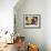 Wicker Basket with Croissants and Breads, Clos Des Iles, Le Brusc, Var, Cote d'Azur, France-Per Karlsson-Framed Photographic Print displayed on a wall
