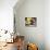 Wicker Basket with Croissants and Breads, Clos Des Iles, Le Brusc, Var, Cote d'Azur, France-Per Karlsson-Mounted Photographic Print displayed on a wall