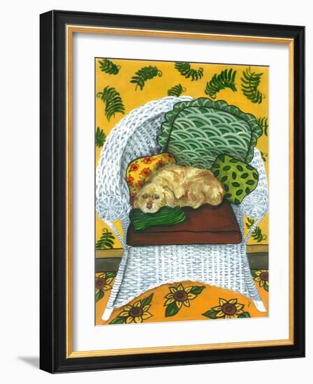 Wicker Chair-Jan Panico-Framed Premium Giclee Print