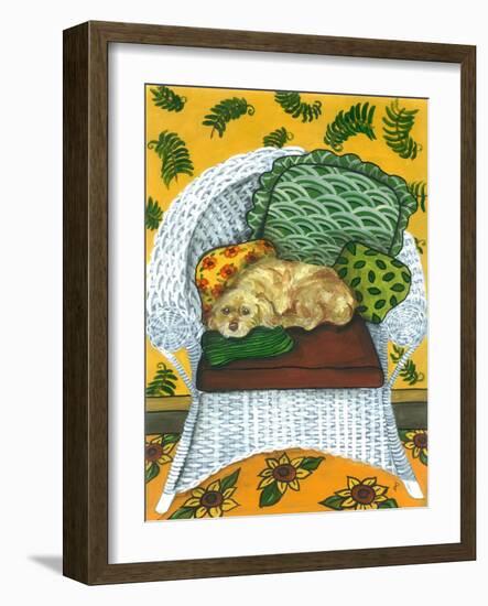 Wicker Chair-Jan Panico-Framed Giclee Print