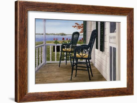 Wicker & Lace-John Morrow-Framed Giclee Print