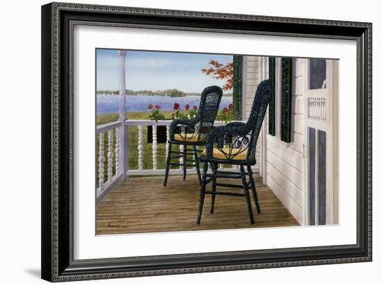 Wicker & Lace-John Morrow-Framed Giclee Print