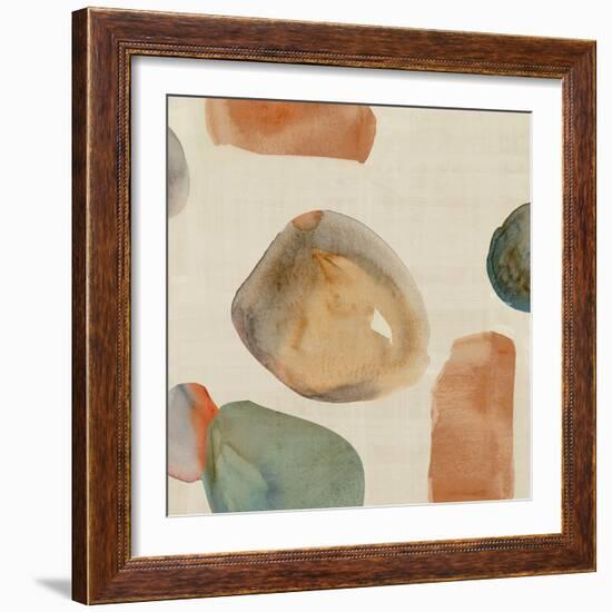 Wicker Terracotta II-Jacob Q-Framed Art Print